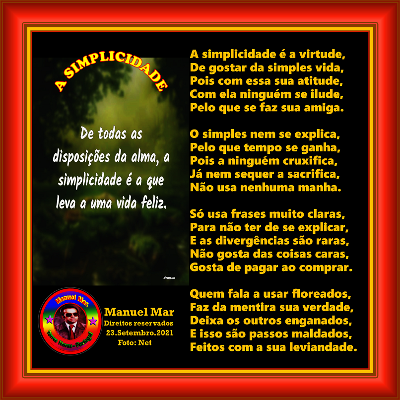 A SIMPLICIDADE A SIMPLICIDADE