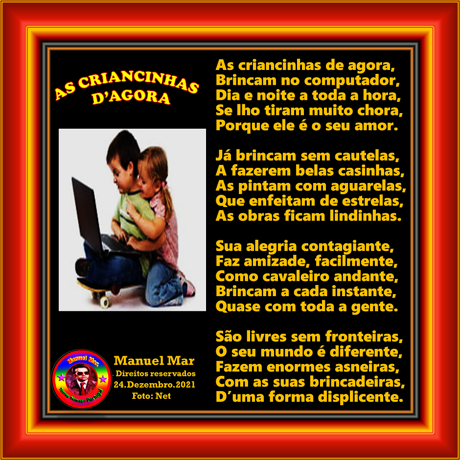 AS CRIANCINHAS D'AGORA AS CRIANCINHAS D'AGORA