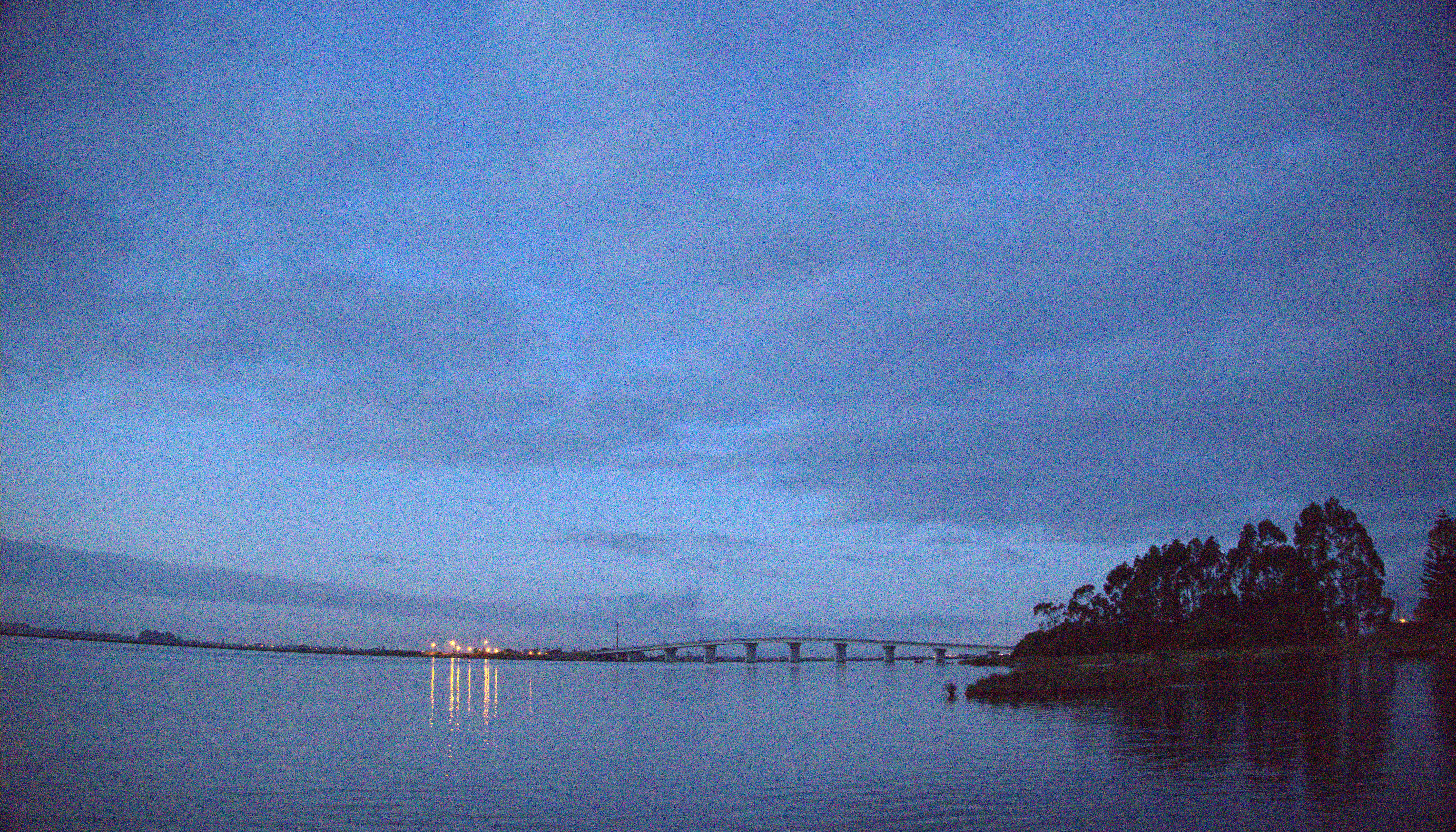 A Ponte Ponte da Varela sobre a Ria de Aveiro