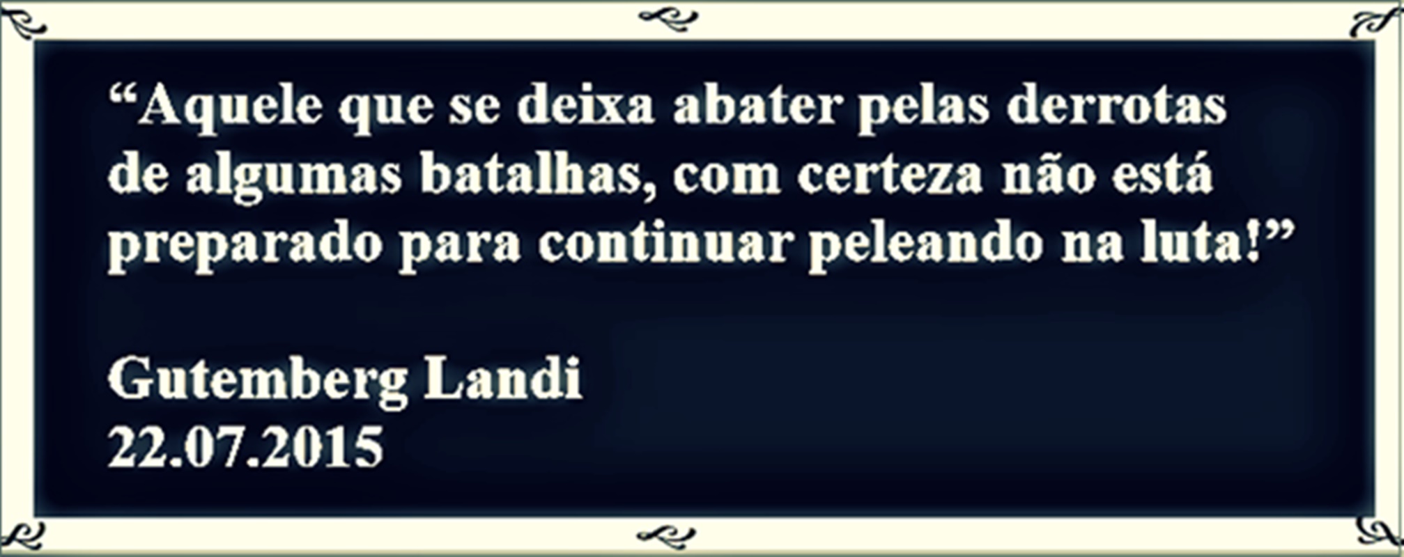 Peleando Na Luta Incentivo