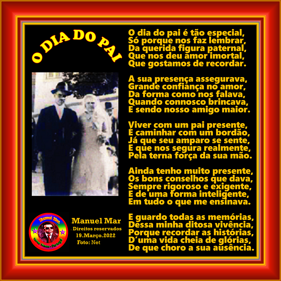 O DIA DO PAI O DIA DO PAI