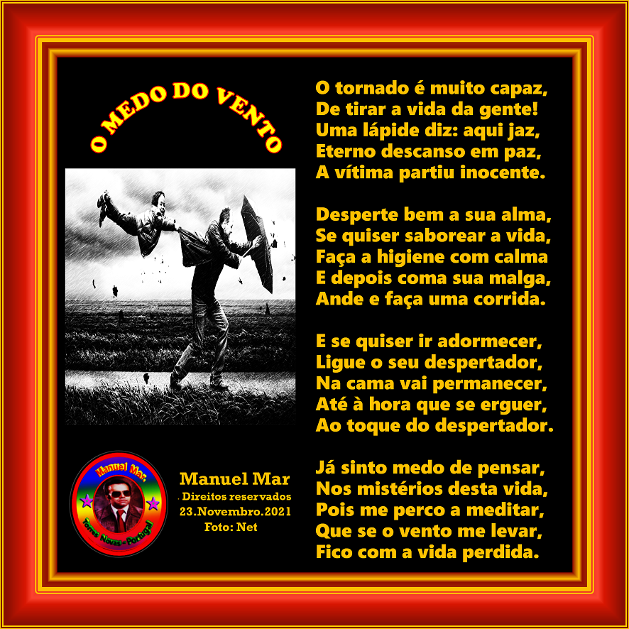 O MEDO DO VENTO O MEDO DO VENTO