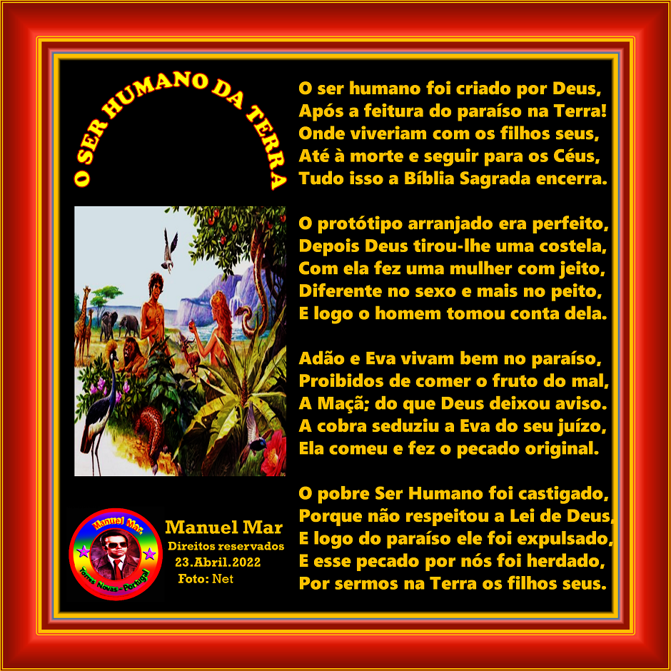 O SER HUMANO DA TERRA O SER HUMANO DA TERRA