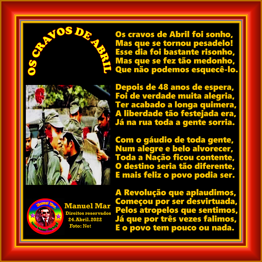 OS CRAVOS DE ABRIL OS CRAVOS DE ABRIL