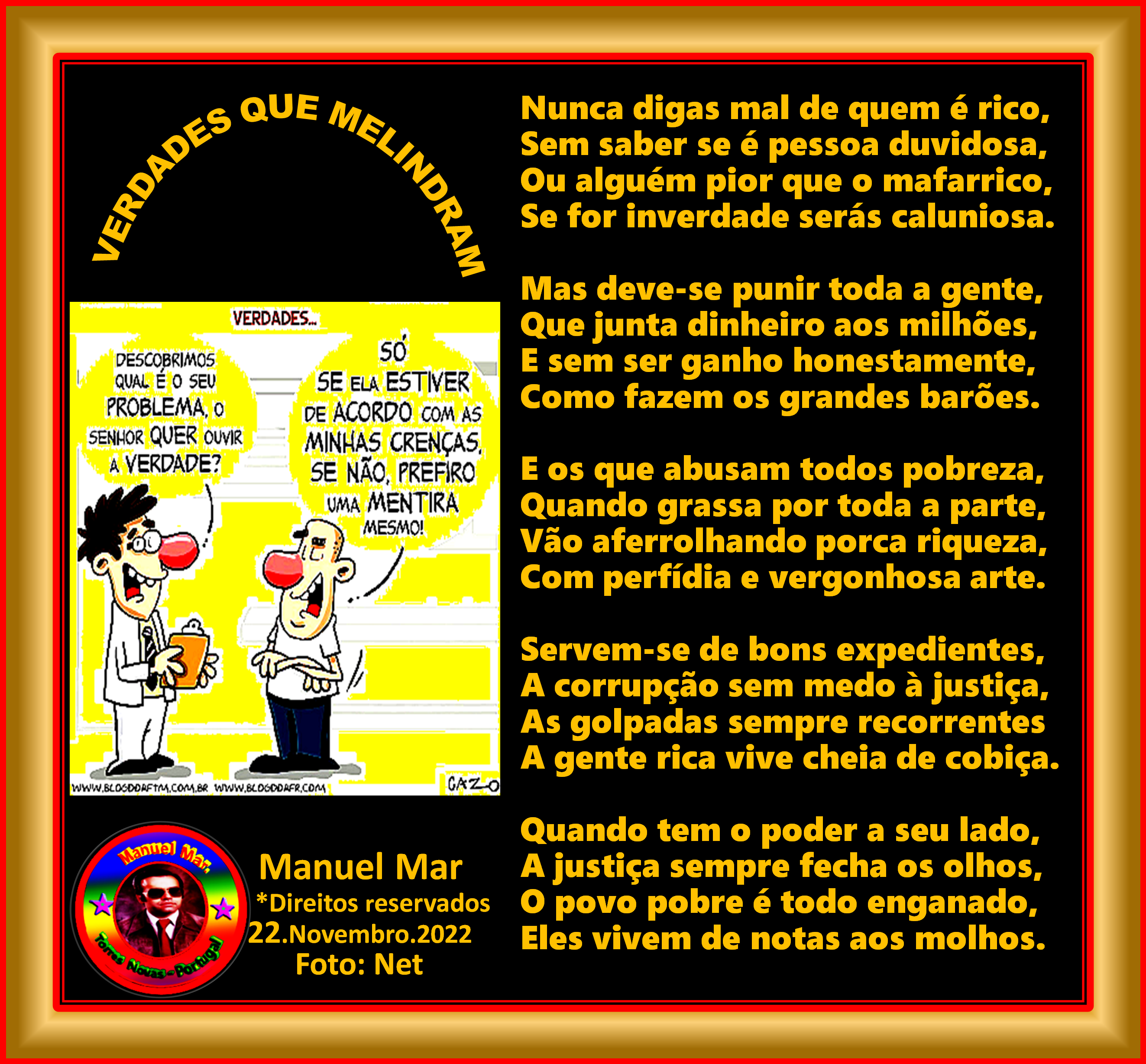 VERDADES QUE MELINDRAM