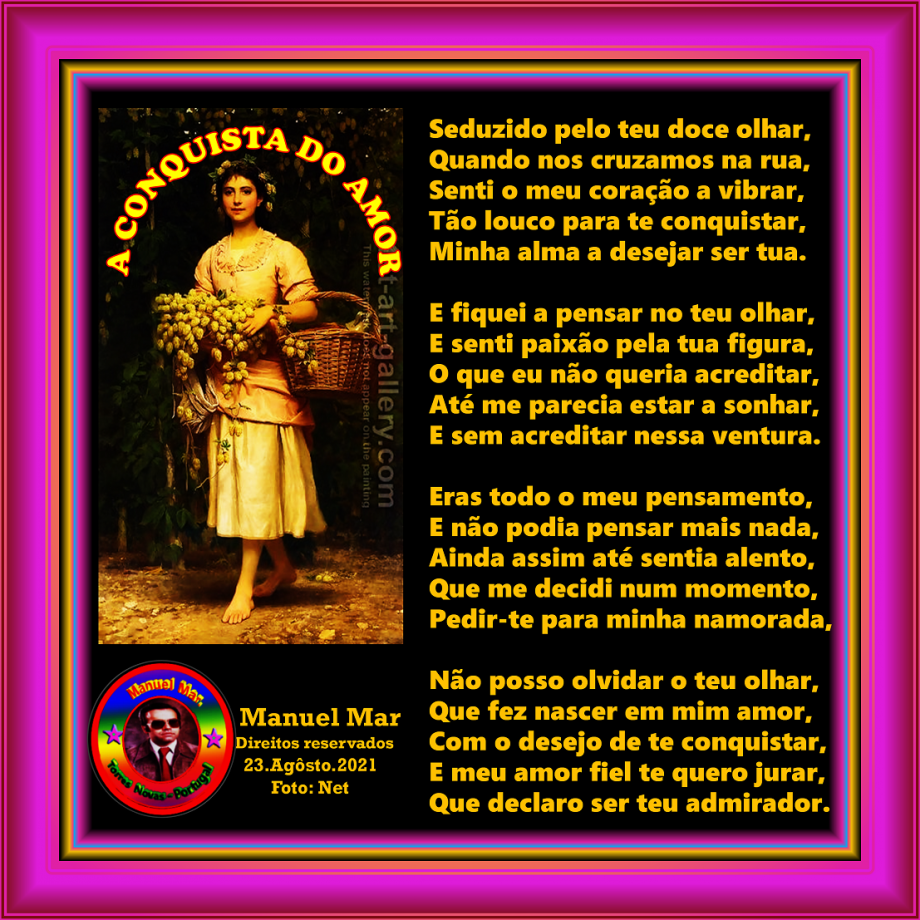 A CONQUISTQ DO AMOR A CONQUISTA DO AMOR