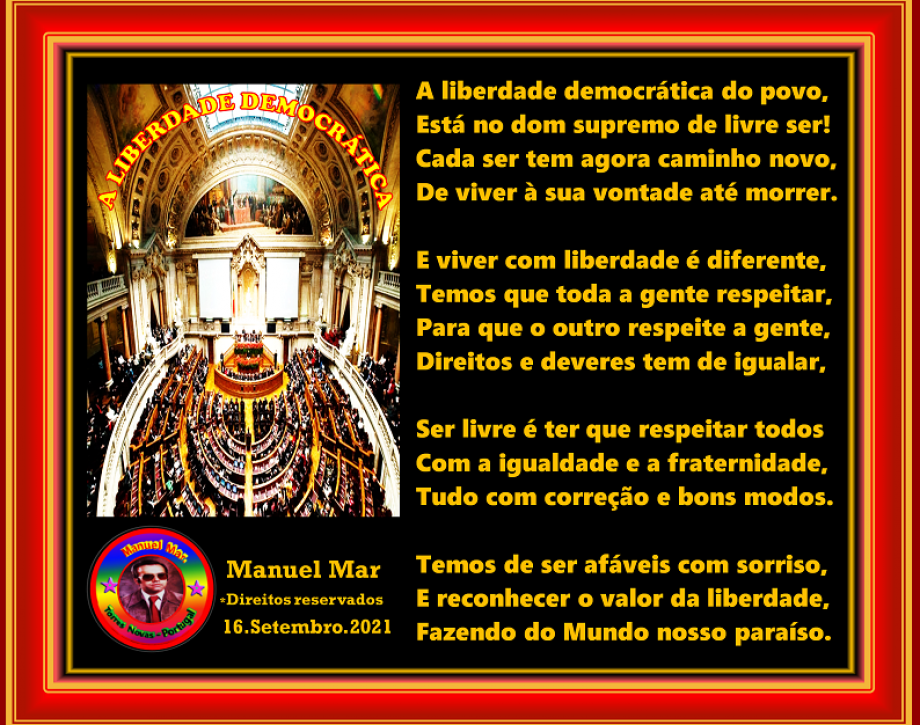 A LIBERDADE DEMOCRÁTICA A LIBERDADE DEMOCRÁTICA