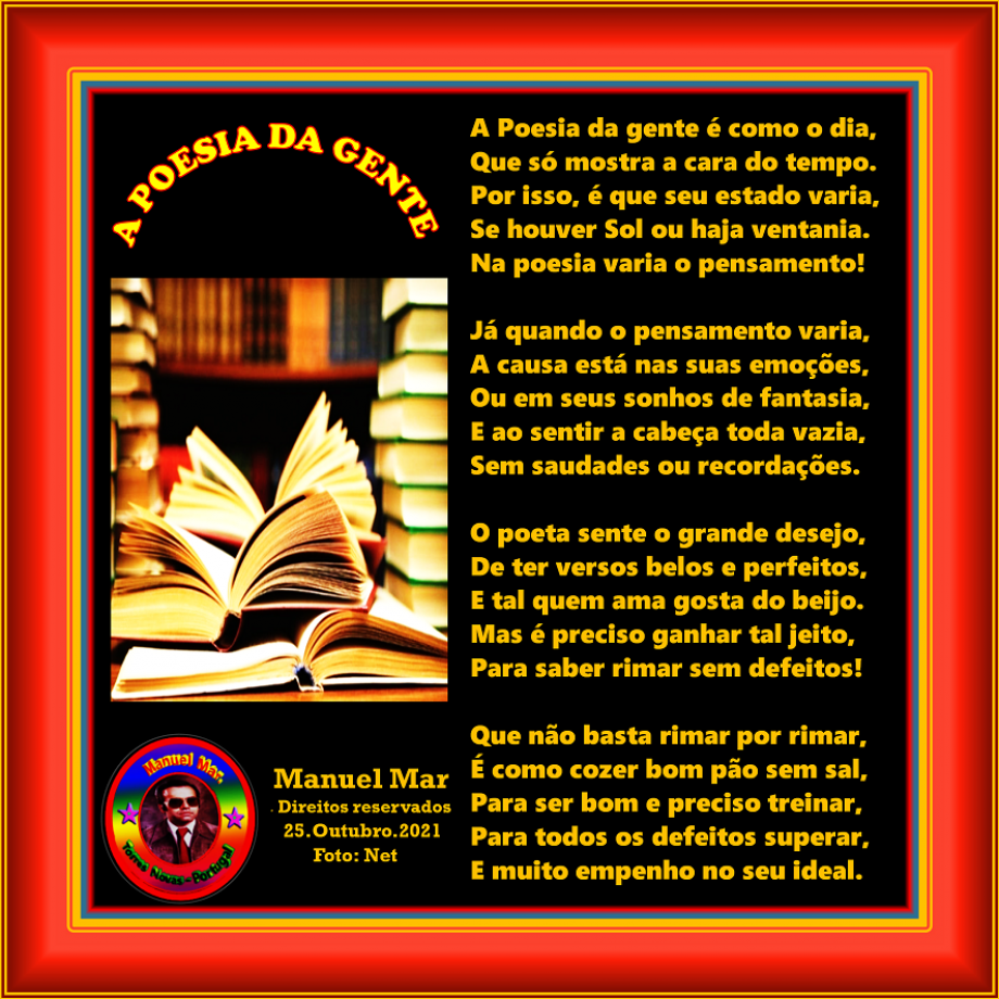 A POESIA DA GENTE A POESIA DA GENTE