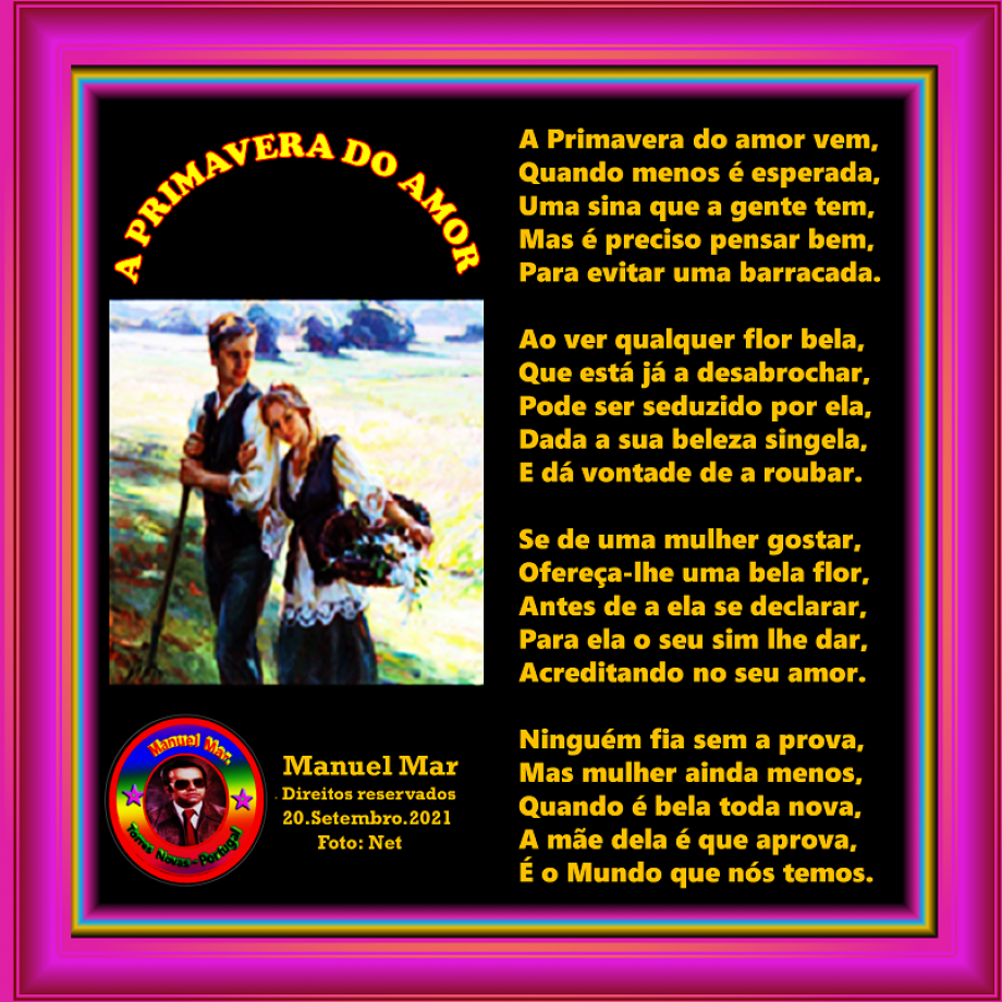 A PRIMAVERA DO AMOR A PRIMAVERA DO AMOR