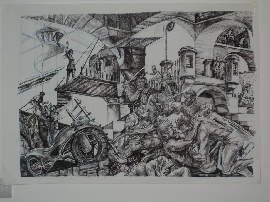 Nia em "Carceri d'Invenzione"