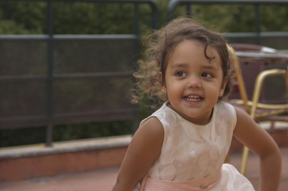 Olhar genuino Um olhar genuínamente inocente e cheio de amor