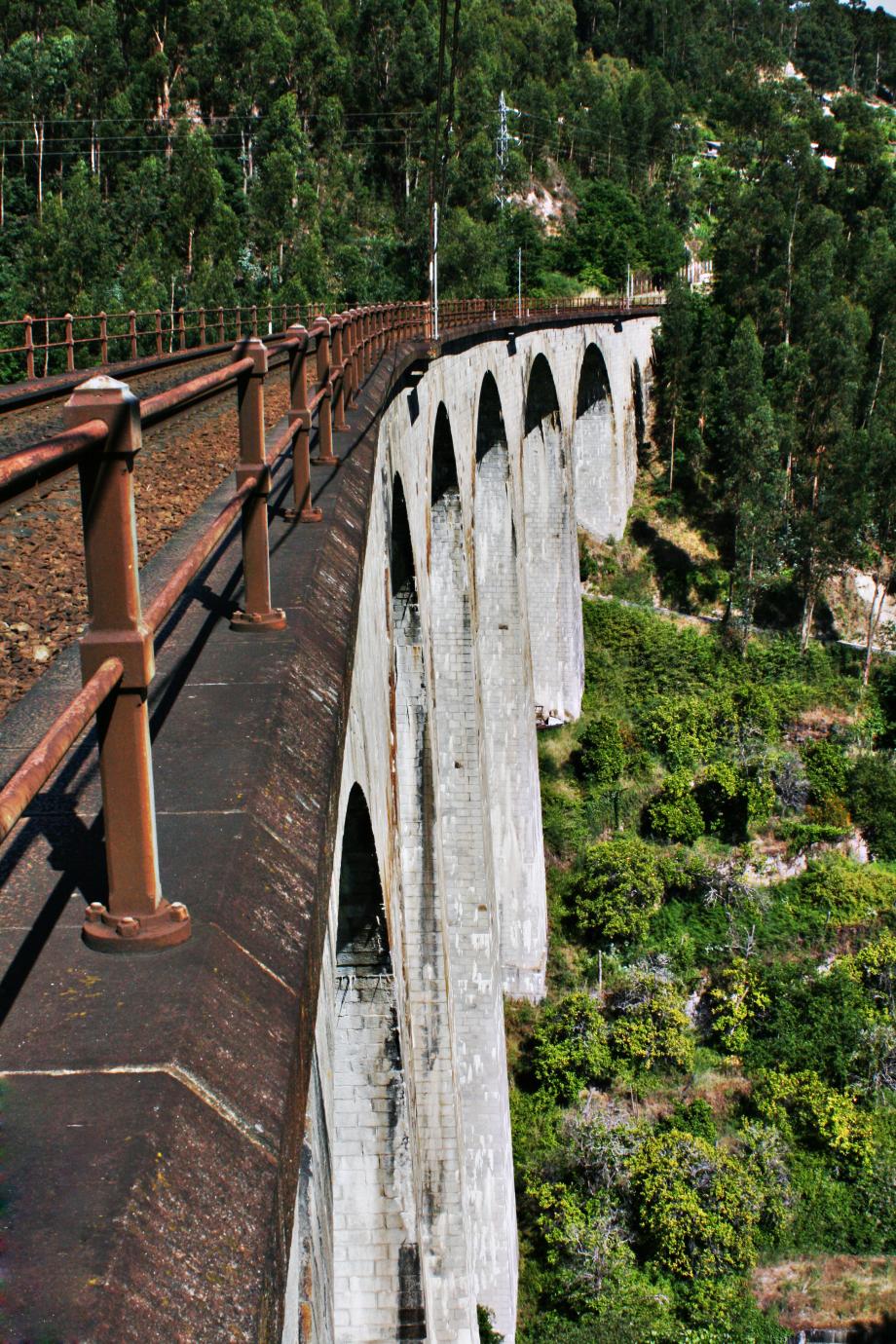 Comboio ponte do comboio