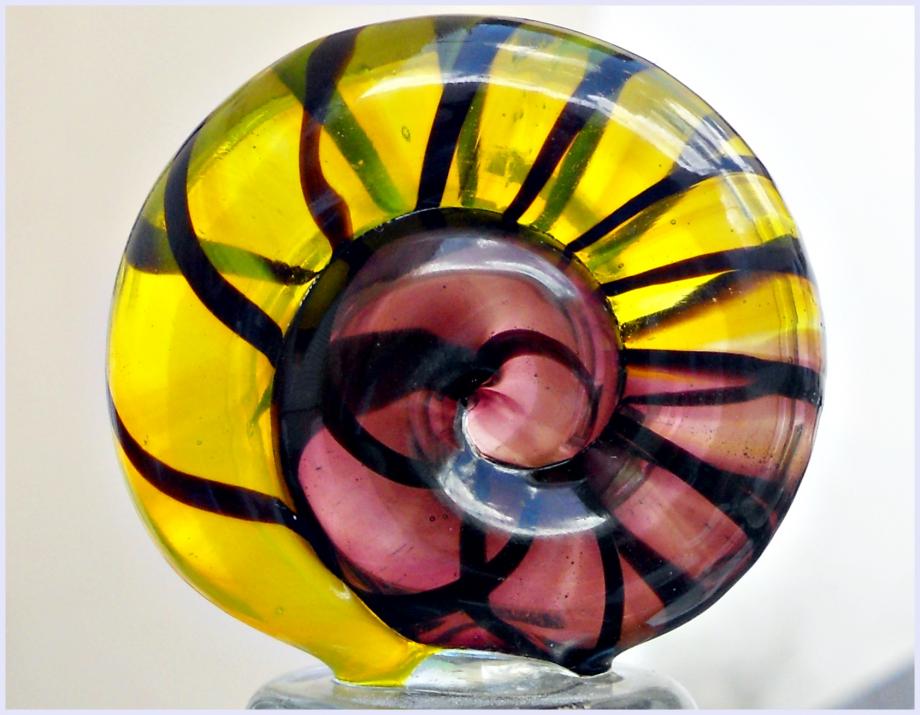 Tampa de vidro para garrafa de alquimia