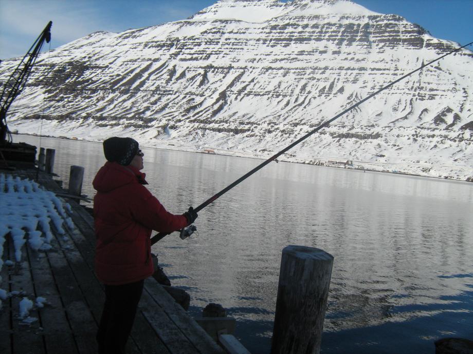 Na pesca do bacalhau Islândia