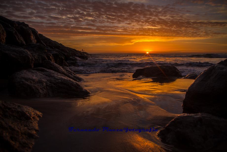 O dourado do Sol! A beleza do Sol a dizer até amanhã!