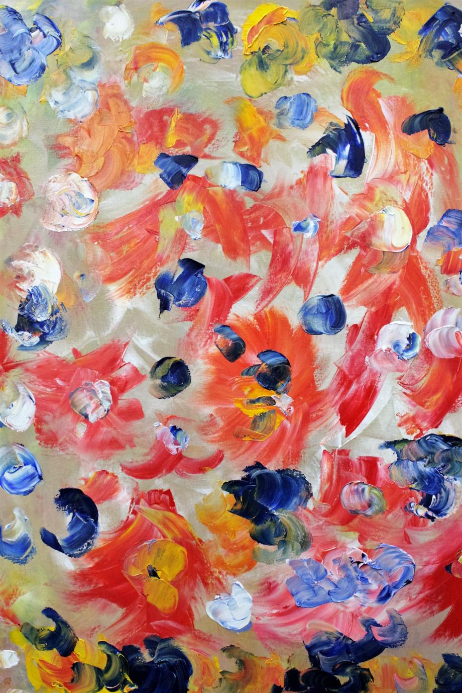 Flores Pintura a óleo de Joaquim Prendas