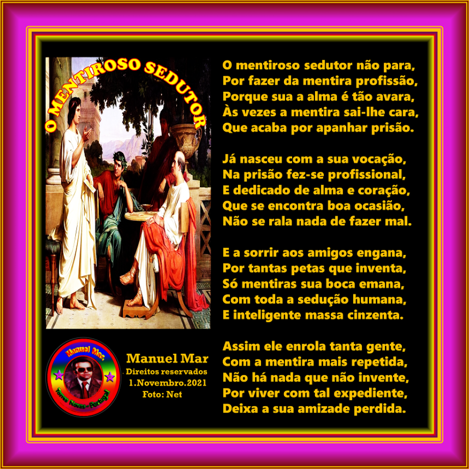 O MENTIROSO SEDUTOR O MENTIROSO SEDUTOR