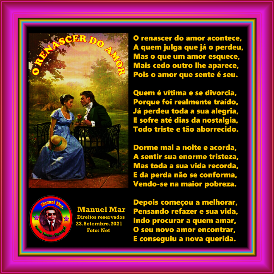 O RENASCER DO AMOR O RENASCER DO AMOR
