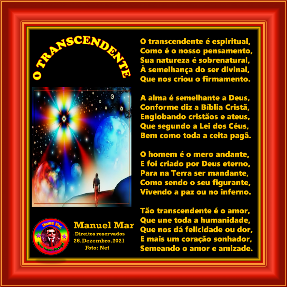 O TRANSCENDENTE O TRANSCENDENTE