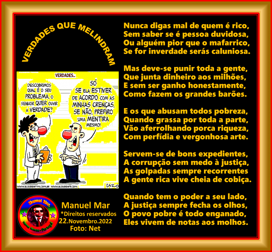 VERDADES QUE MELINDRAM