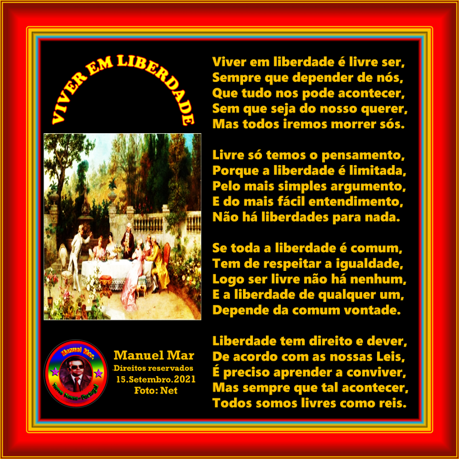 VIVER EM LIBERDADE VIVER EM LIBERDADE