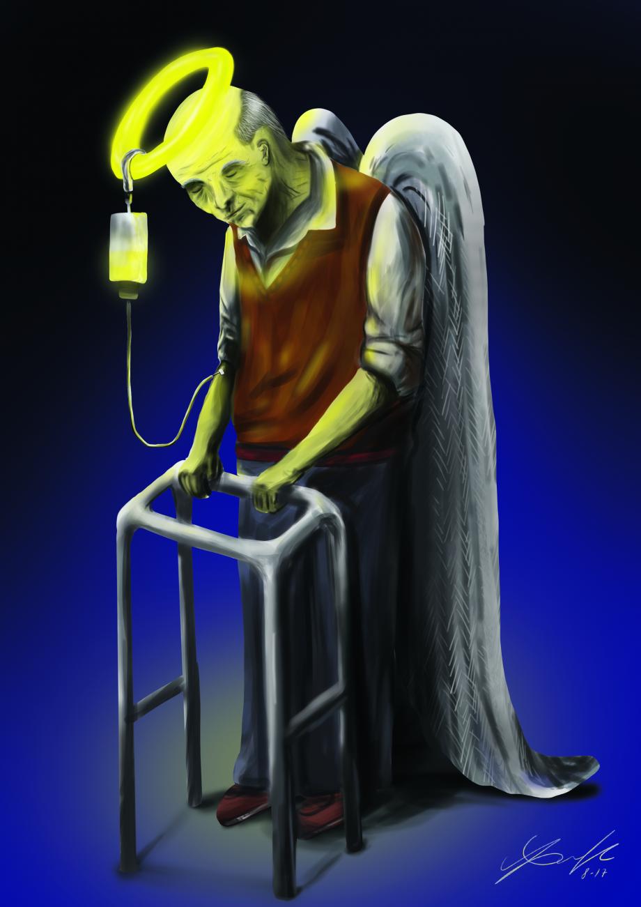 Recovery angel art Pintura digital anjo / digital painting angel