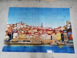 Hand painted tiles in ceramic tiles Portugal Pintura 100% manual em azulejo português