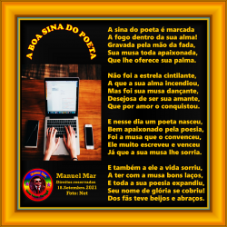 A BOA SINA DO POETA