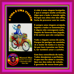 A VIDA É UMA VIAGEM