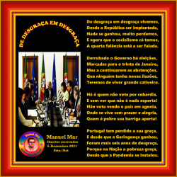 DE DESGRAÇA EM DESGRAÇA