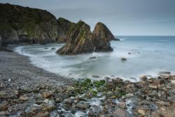 Long exposure, soft water