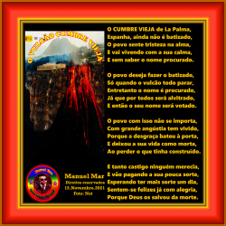 O VULCÃO CUMBRE VIEJA