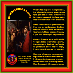 OS DIREITOS DA GENTE