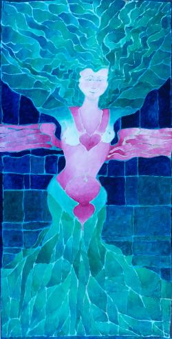 ARVORES DE VIDA ...somos todos os humanos... cabeça no céu ... pés na terra...